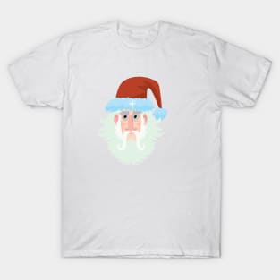 santa claus with the north star on his cap T-Shirt